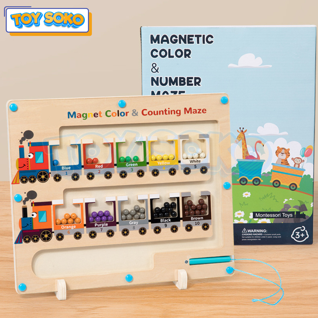 Wooden Toy Train Set – Best Toys for 3 Year Olds for Creative Play ...