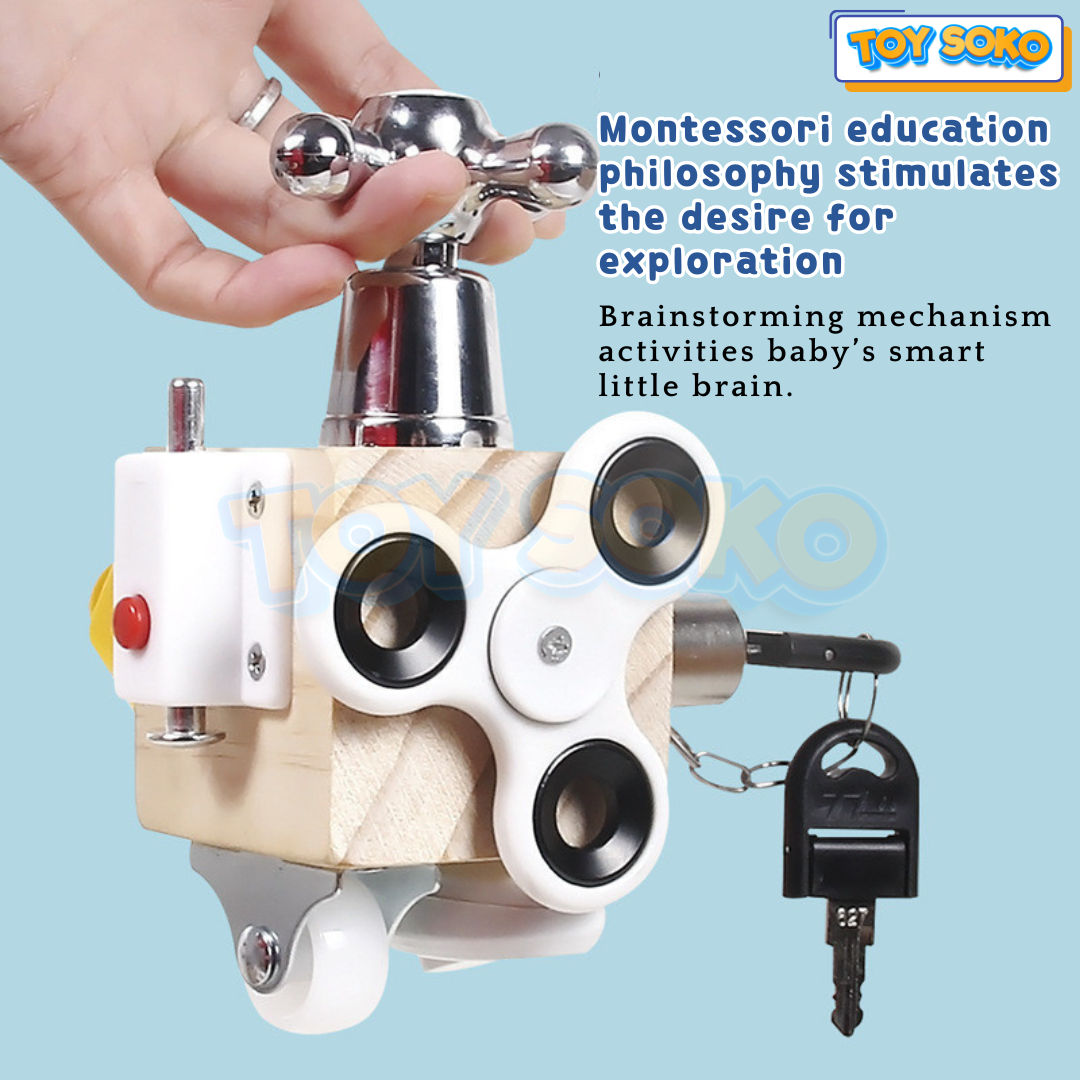 Activity Cube for babies designed for fun and skill growth