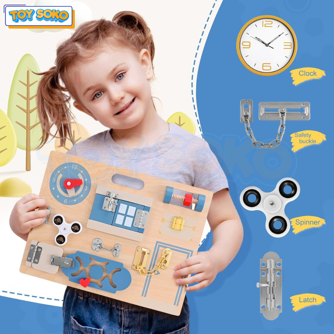 Baby learning toys promoting sensory play and fine motor skills