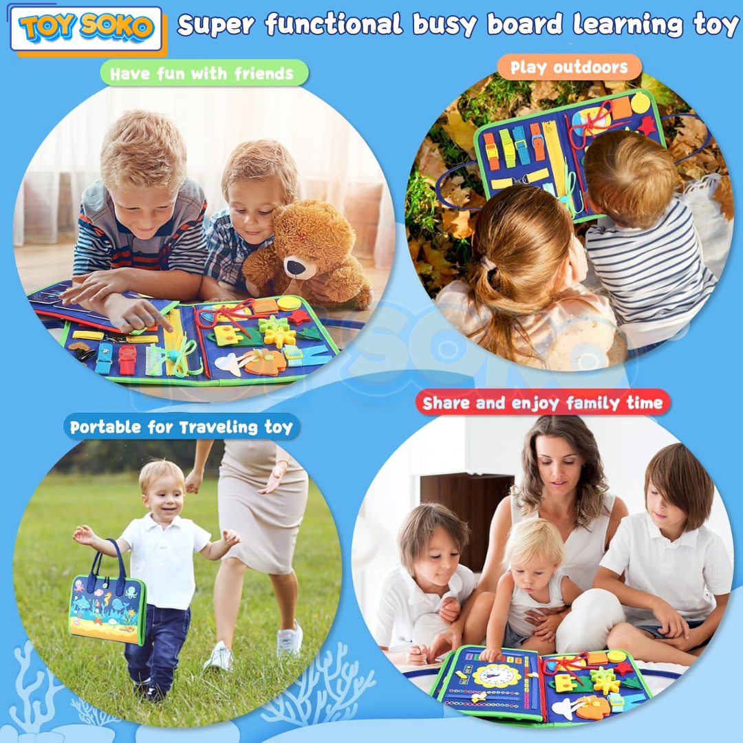 Development toys designed to enhance toddler motor skills and learning
