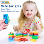 Engaging development toys with a fun shape sorting toys for toddlers
