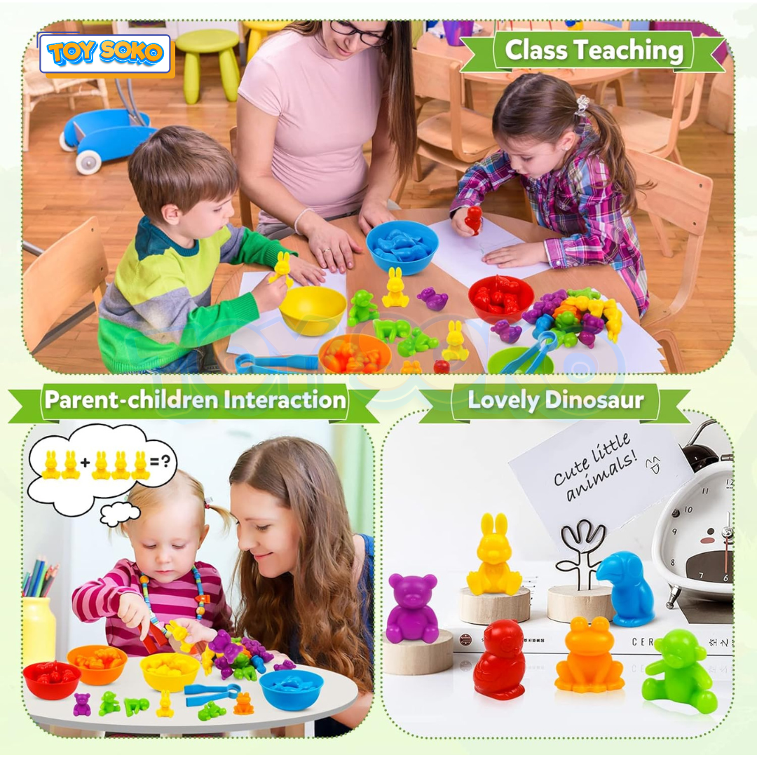 Engaging matching games for kids featuring bright and playful colors