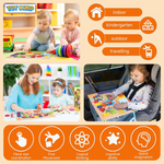 Montessori sensory board to enhance kids' cognitive skills