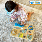 Best children's Montessori toys – Activity-based busy board
