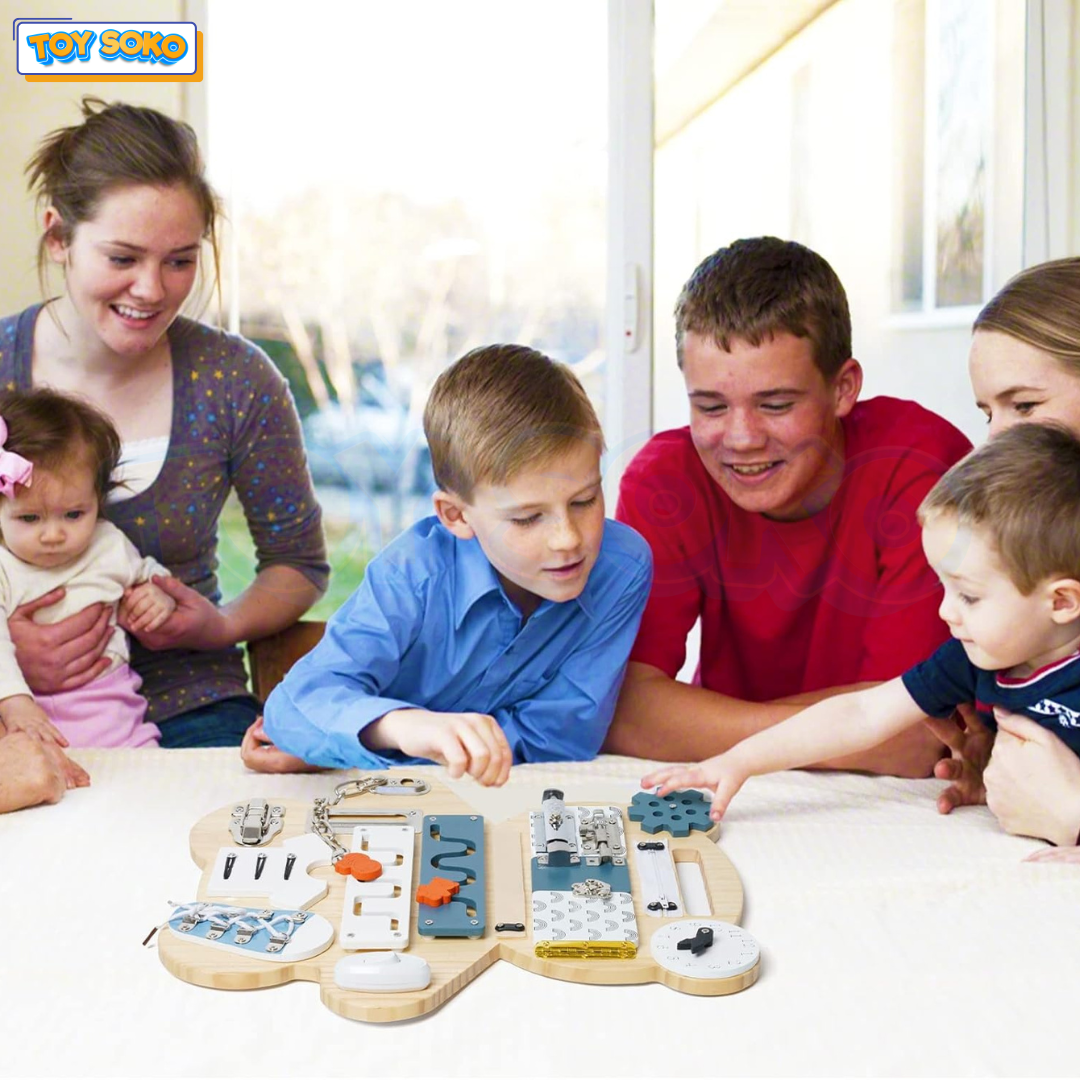 Busy board toys – Interactive learning for 5 year olds