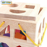 Wooden puzzle box – Perfect learning toy for toddlers