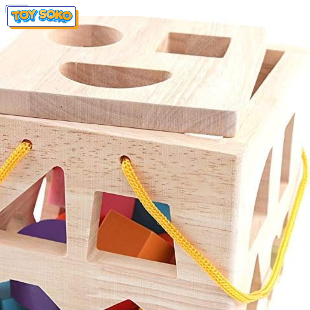 Wooden puzzle box – Perfect learning toy for toddlers
