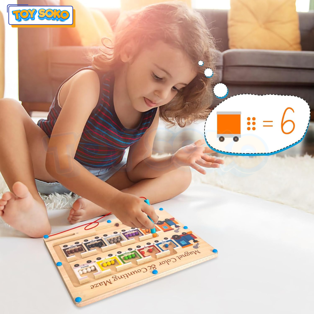 Best Toys for 3 Year Olds – Classic wooden train set for kids